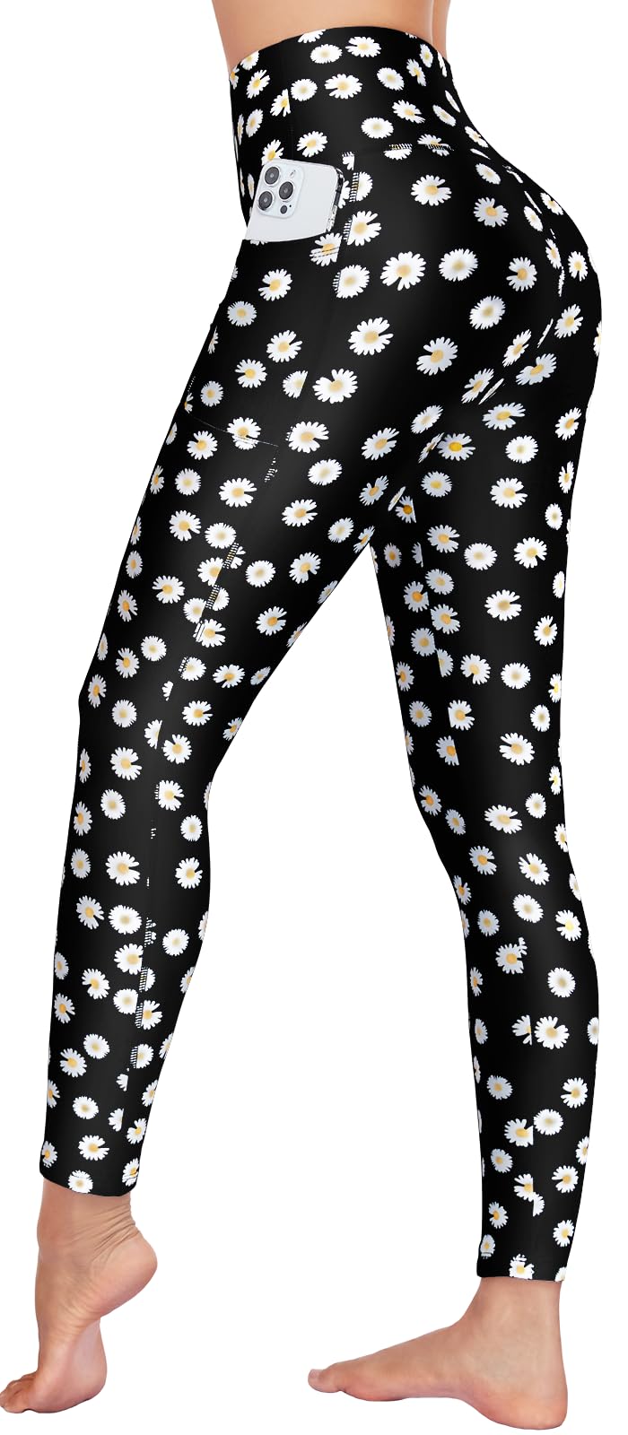 GROTEEN Leggings for Women with Pockets - High Waisted Tummy Control Yoga Pants for Running Workout