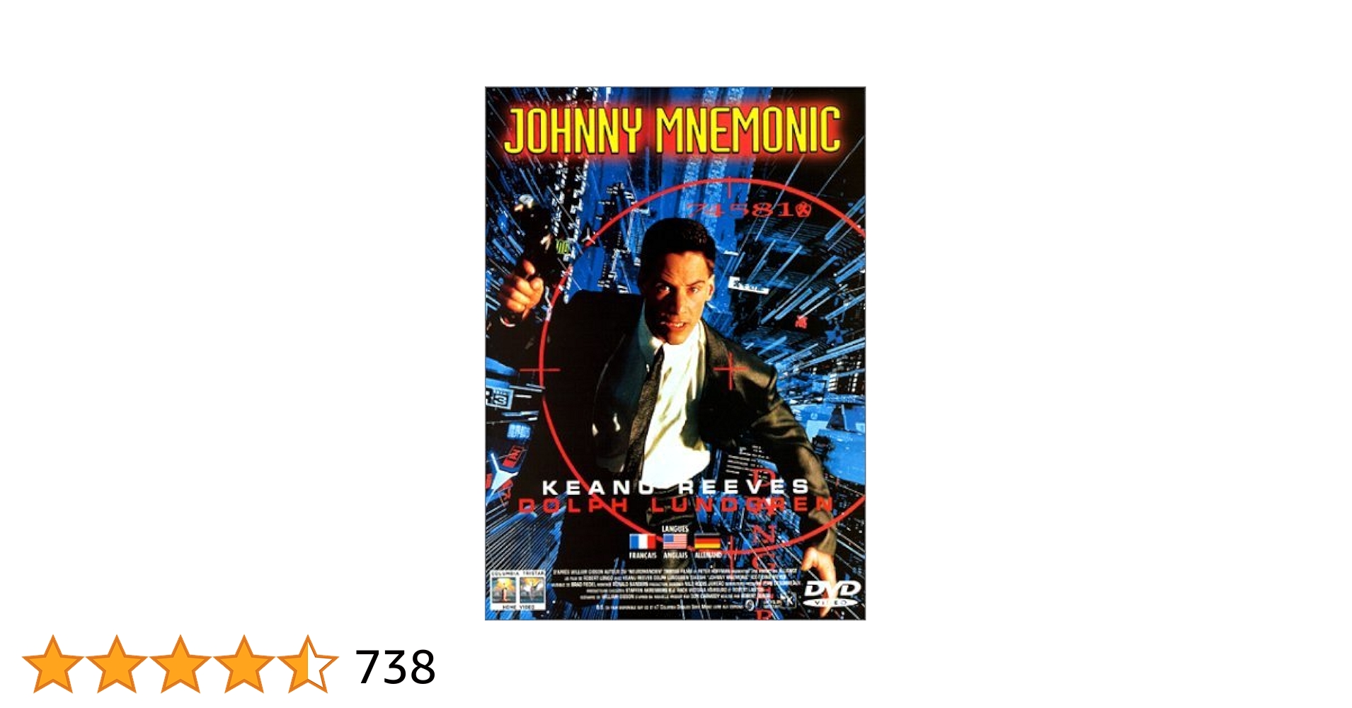 Amazon.co.jp: Johnny Mnemonic [DVD] : DVD