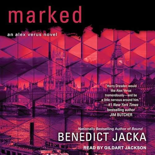 Marked Audiolibro Por Benedict Jacka arte de portada