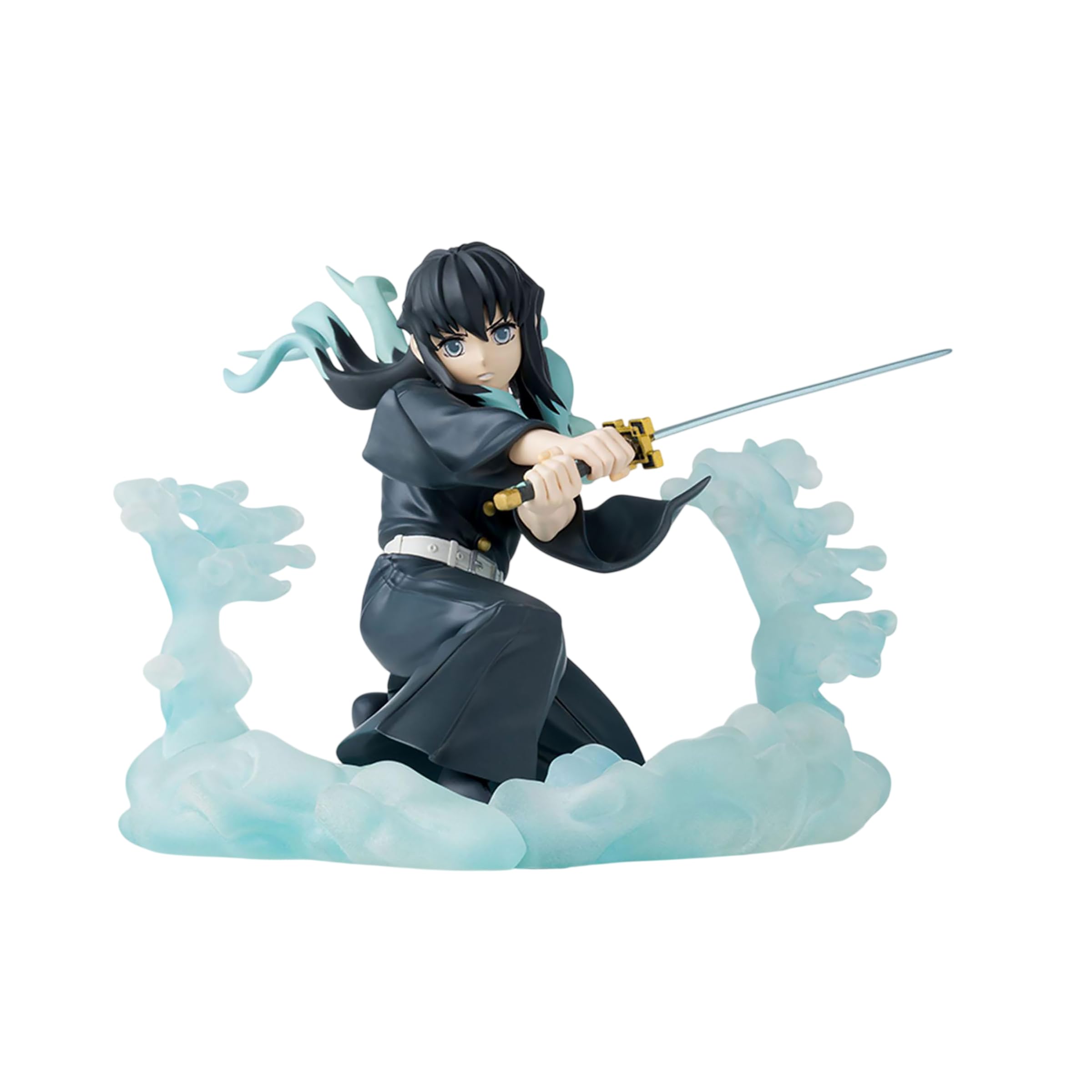 Demon Slayer Kimetsu no Yaiba Xross Link Anime PVC Statue Muichiro Tokito Hashira Training Arc 11 cm