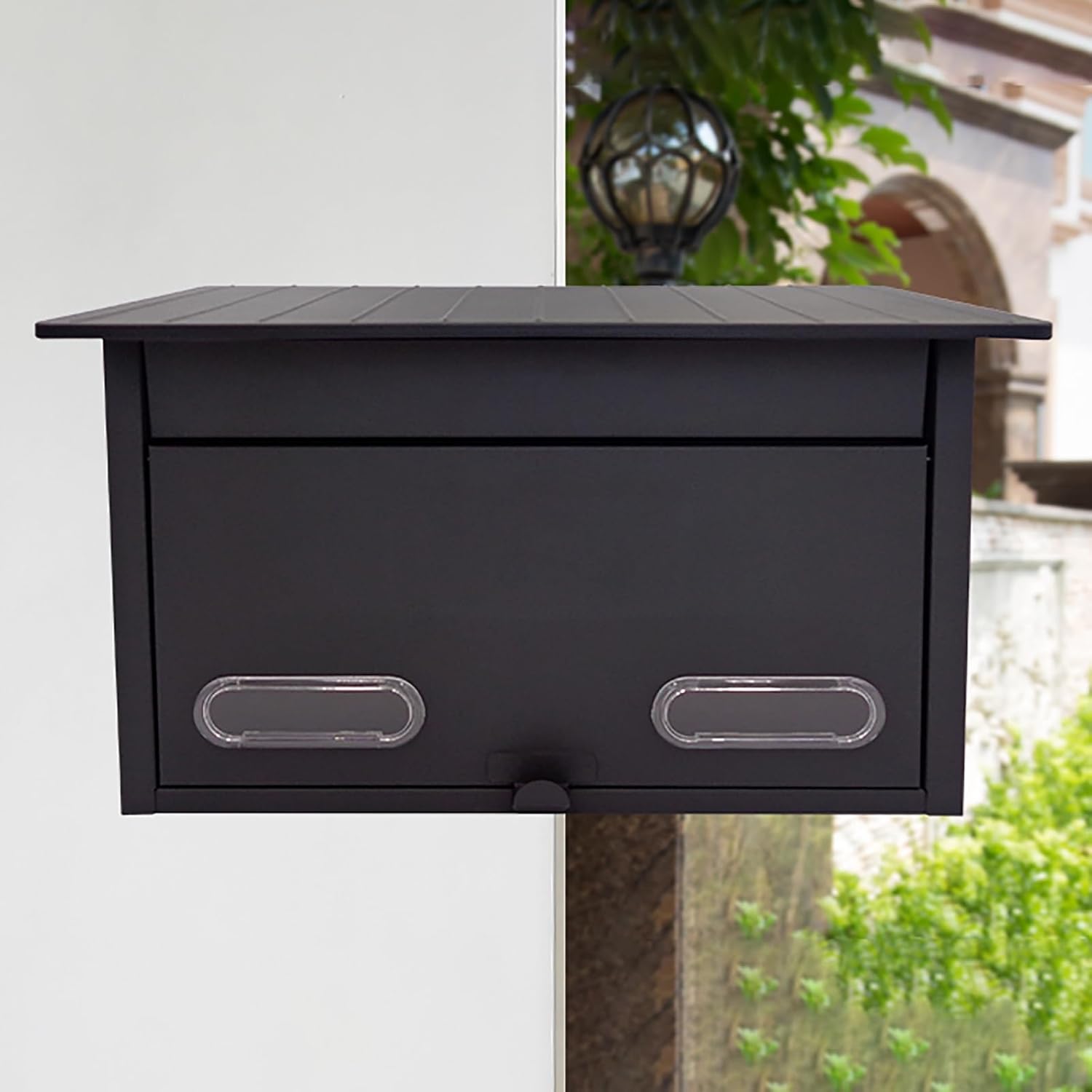 Mailbox, Mailboxes for Outside, Galvanized Sheet Mail Box, Minimalist Wall Mount Mailbox, for Home Decor Easy to Install