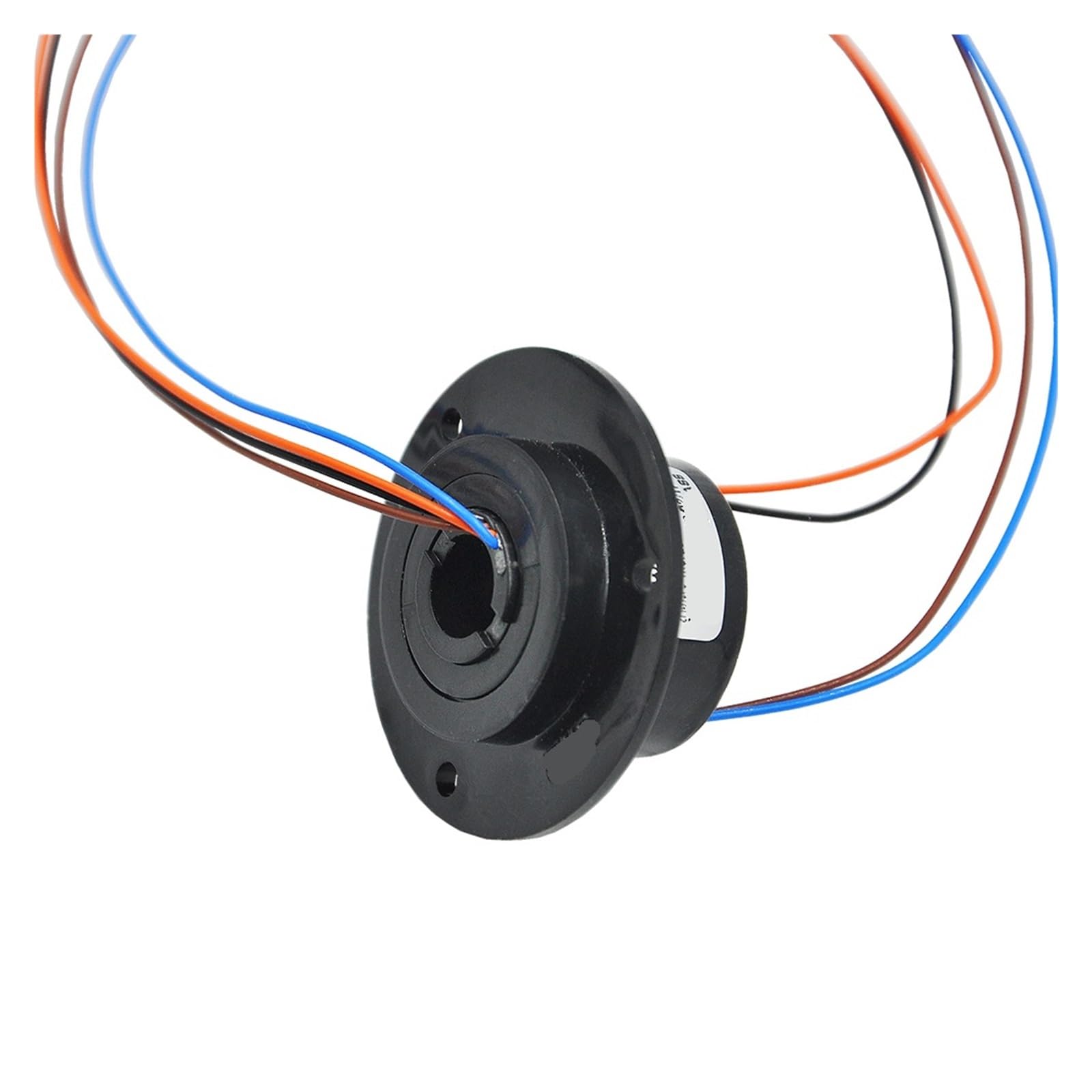 Joint tournant à bague collectrice pour bras robotique et caméra rotative 360
