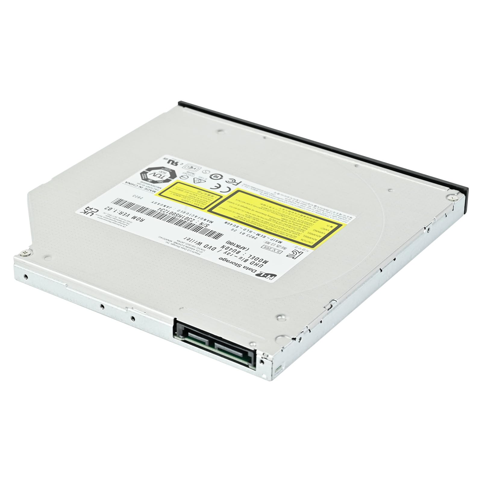 Silverstone TOB04 Ultraschmales Internes Optisches 9,5-mm-Ultra-HD-Blu-ray-Laufwerk SATA SST-TOB04-V2