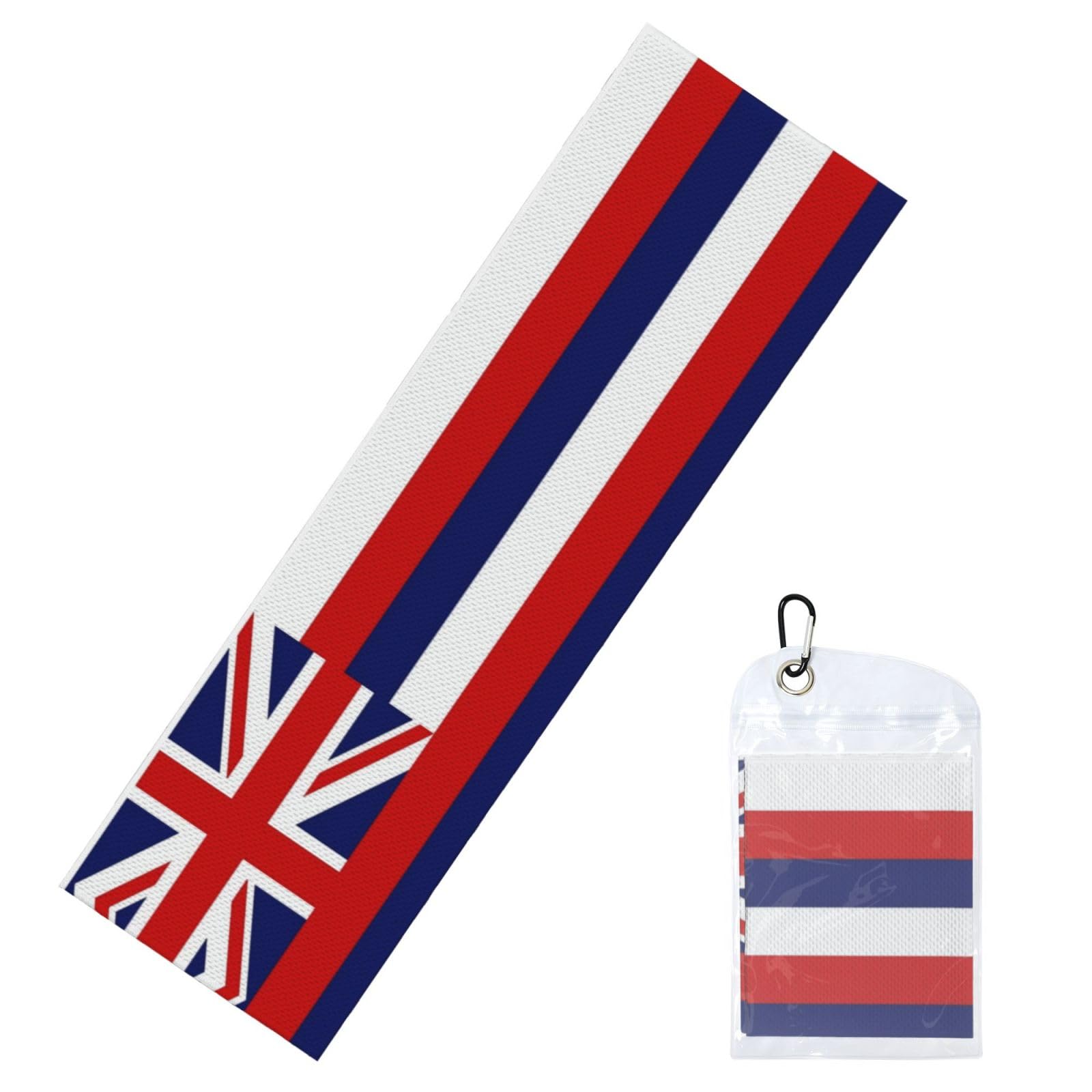 YSBYEIU Cute Hawaii State Flag Cooling Towels 12