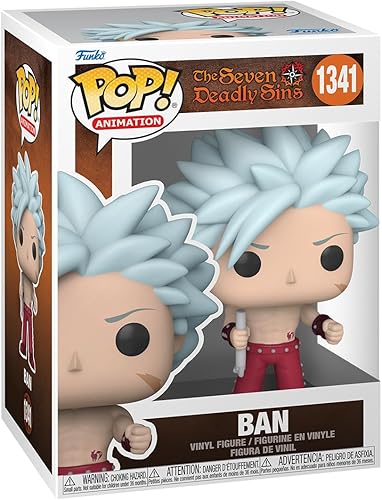Funko Pop! Animation Seven Deadly Sins - Ban - Figura de vinilo coleccionable - Idea de regalo - Producto oficial - para niños y adultos - Fans del