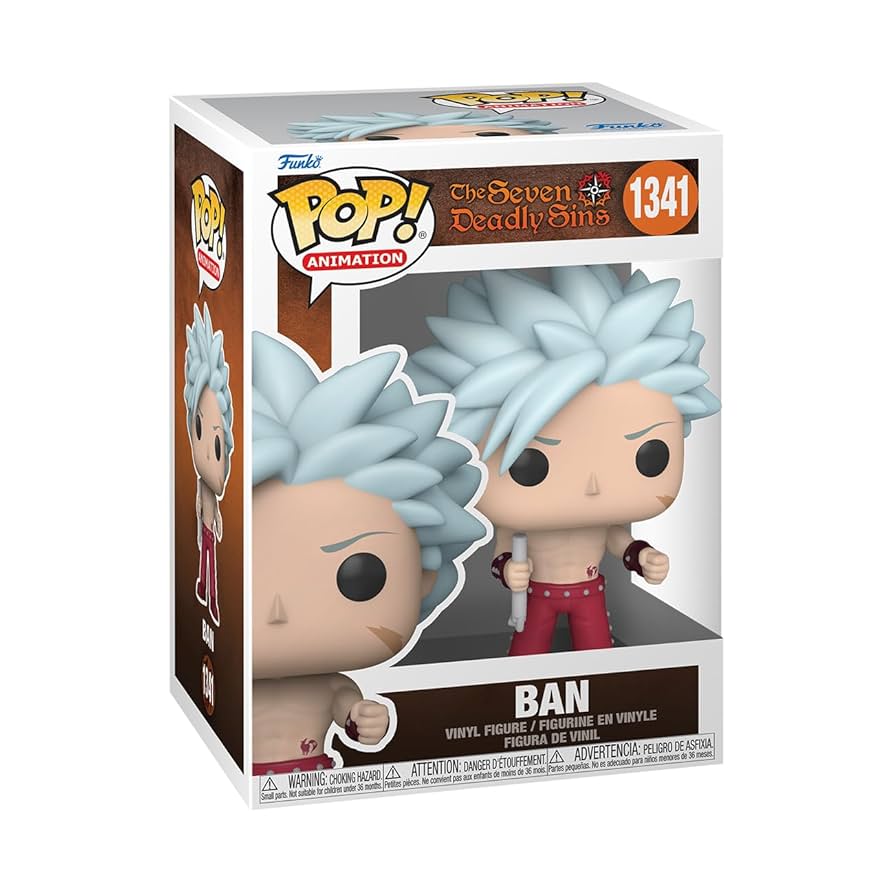 Amazon.com: Funko POP! Animation: Seven Deadly Sins - Ban