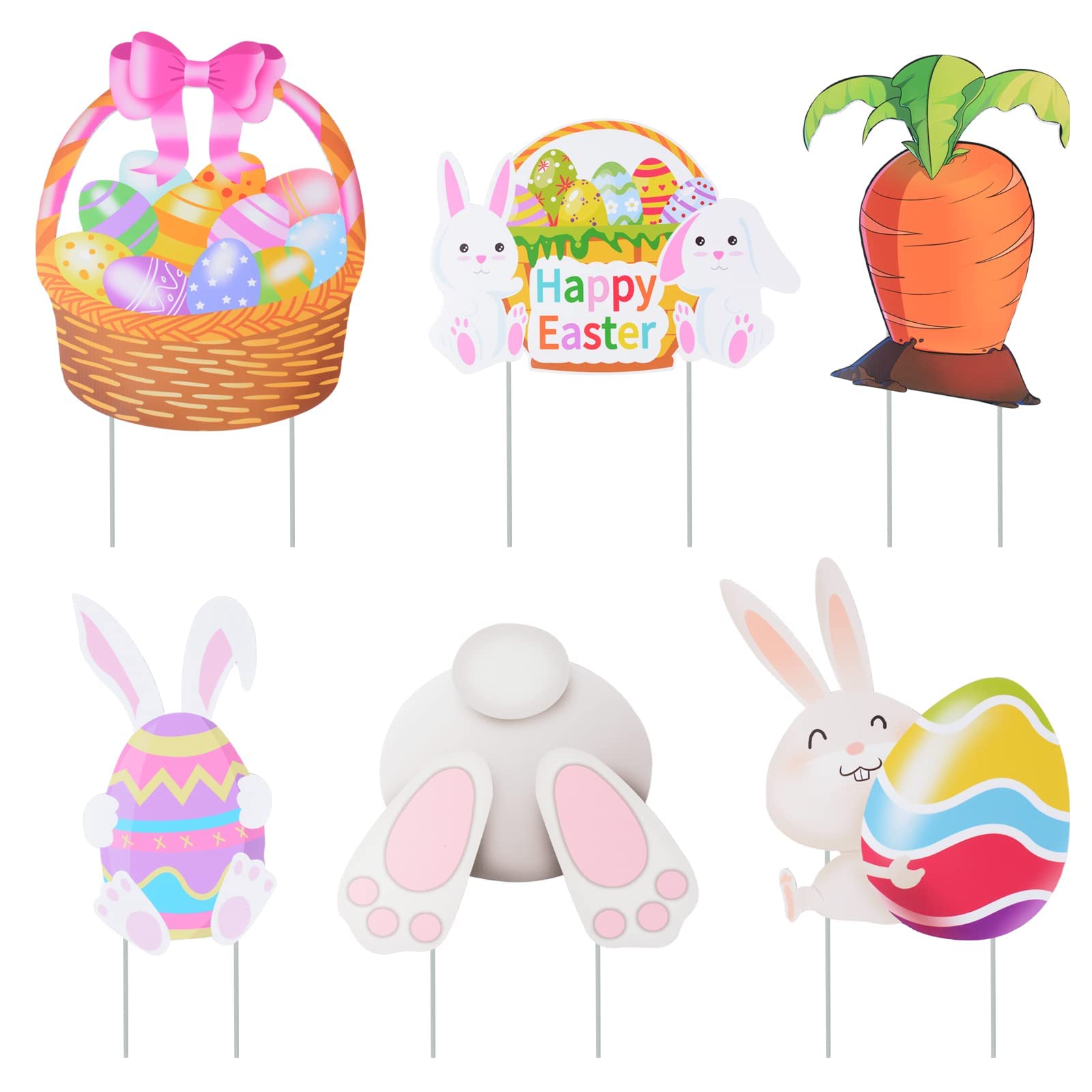 Decorazioni religiose per albero di Pasqua | 24 decorazioni pasquali
