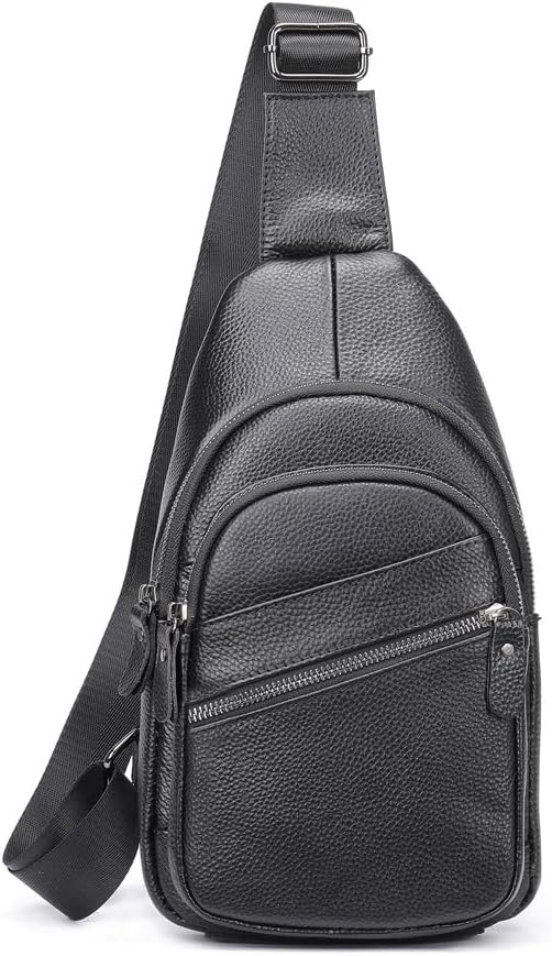 Men's Shoulder Crossbody Bag Chest Sports Mobile Phone