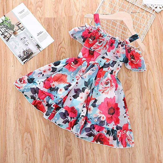 Buy & Try Girl's Frock Multicolour - Image 2 thumbnail