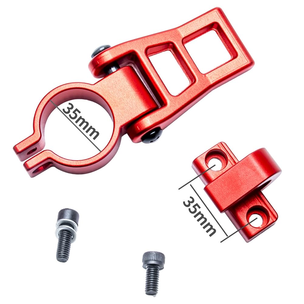 Kit di Sostituzione della Fibbia Pieghevole per Monopattino Elettrico Zero 8X 10X, Inclusi Ganci di Fissaggio per Barra Verticale e Barra Sterzante
