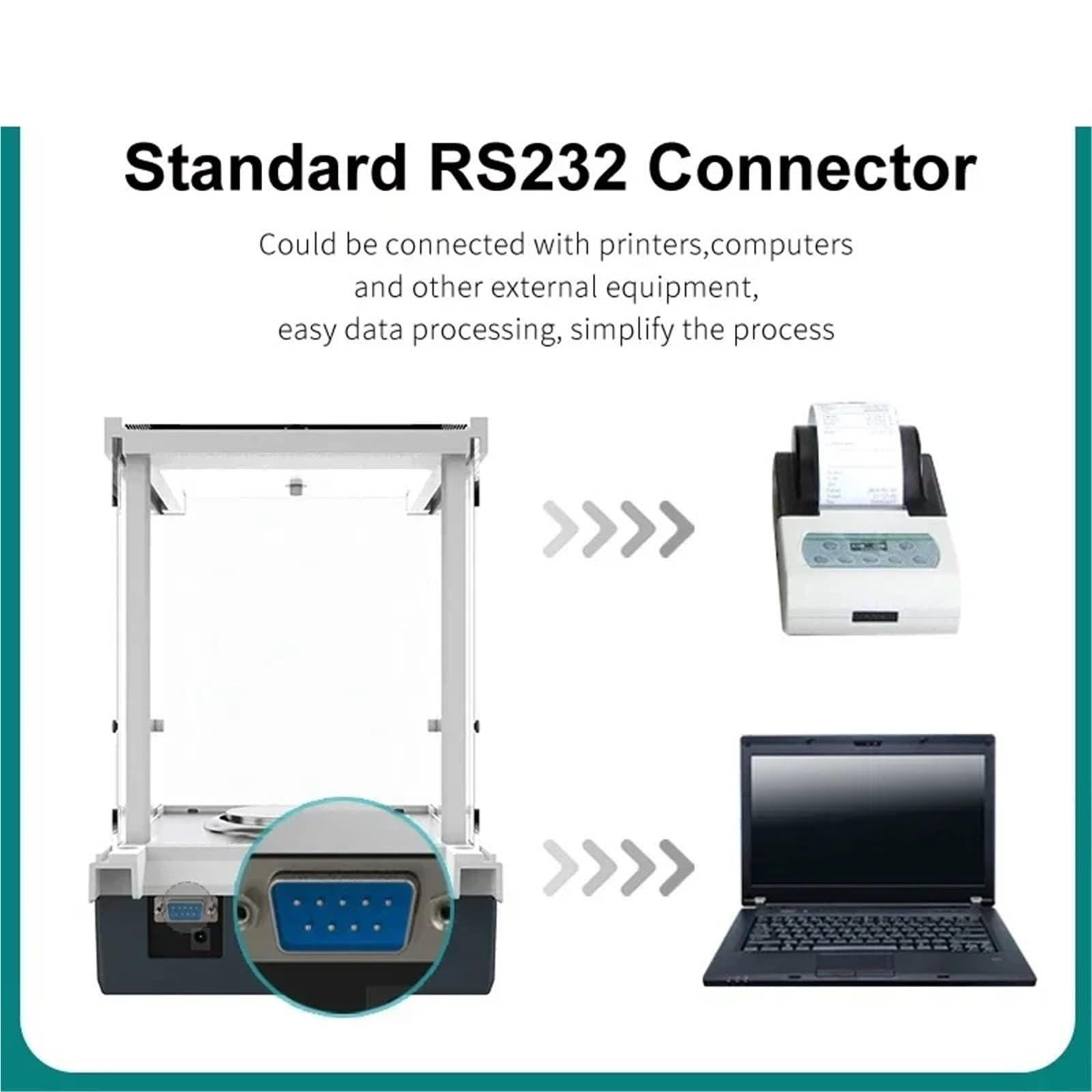 Básculas de laboratorio Balanza analítica, balanza digital electrónica precisión Báscula 120 g 220 Rango 0,0001 Resolución Grado comercial