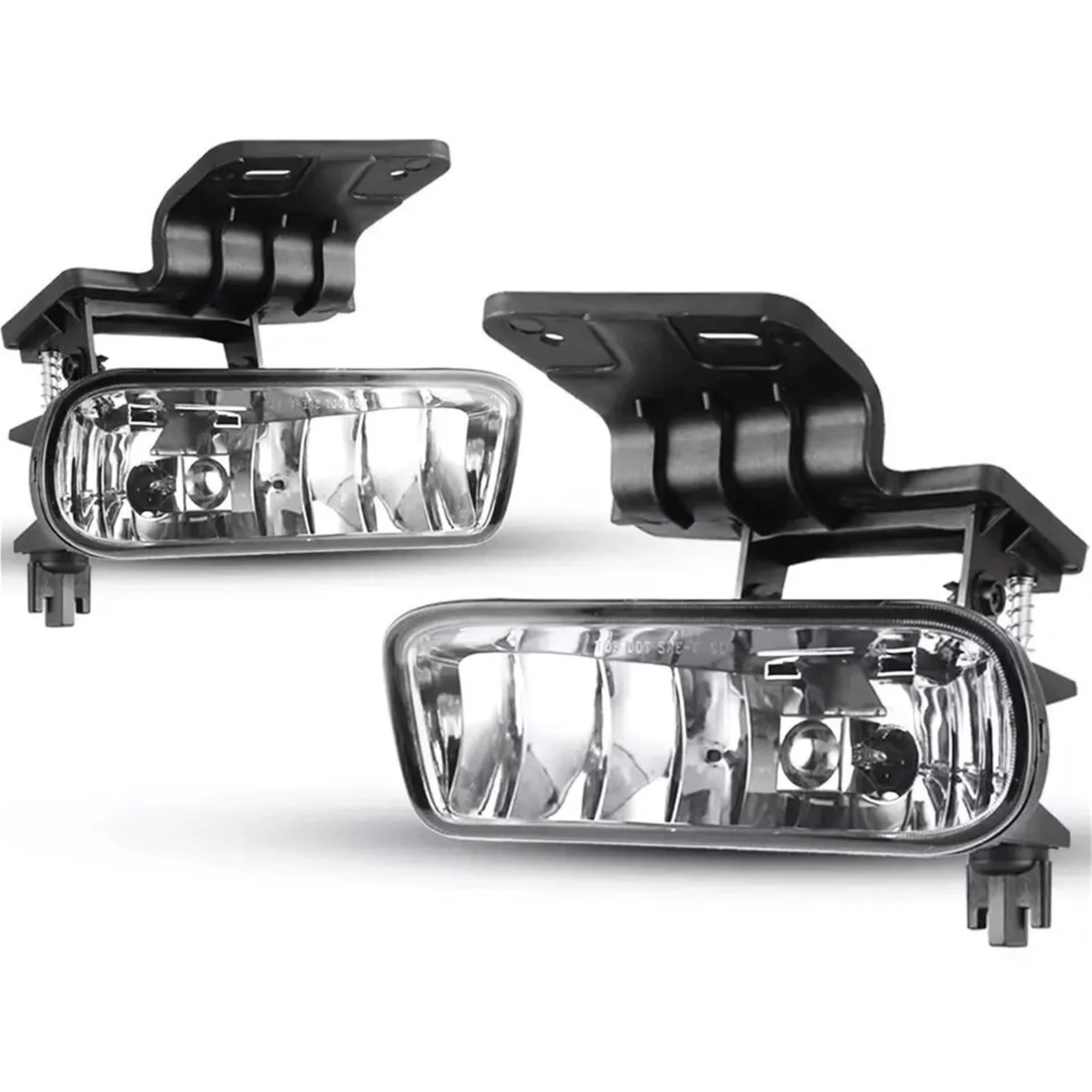 PER SILVERADO 2000-2006 PER SUBURBAN TAHOE LENTE CHIARA PARAURTI FENDINEBBIA ANTERIORE RICAMBIO LAMPADE COPPIA Lampadina Kit Di Conversione