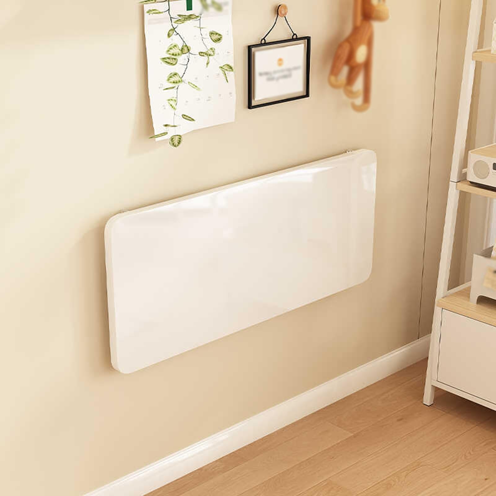 Table à linge pliable pour petits espaces - Bureau de cuisine compact et pliable - Table de couture et d'artisanat (70 x 30 cm)