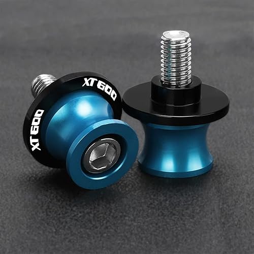 Miniatura 10 de Tornillos de soporte para Yamaha XT660 XT660X XT660R XT660Z 2004-2012 2013 2014 2015 2016 2017-2022+ deslizadores de basculante de motocicleta Gris