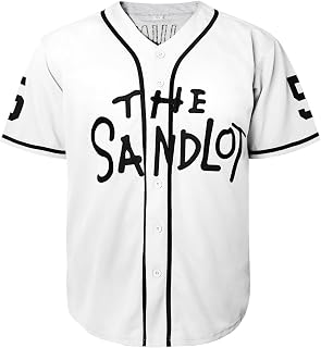 Youth Sandlot Jersey,Benny The Jet Rodriguez Alan Yeah-Yeah McClennan Michael Squints Christmas Summer Jersey for Girl Boys'
