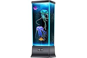 CALOVER Gifts for Kids Men Women Friends Family Cool Jellyfish Lamp
