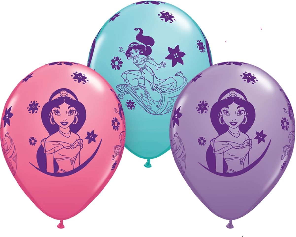 Disney Aladdin - Princess Jasmine 11 inch Latex 5 Pack
