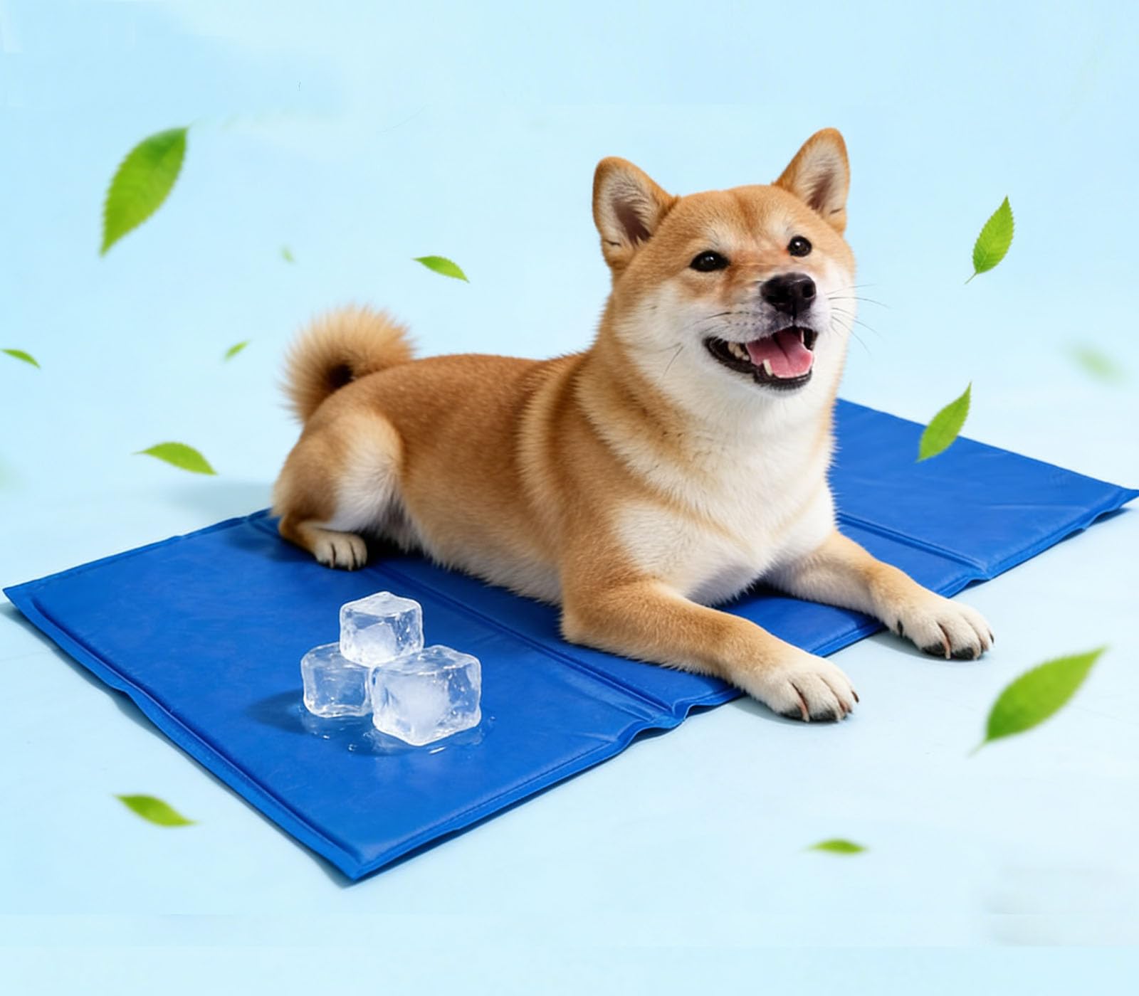 Opslagruimte Dog Cooling Mat Large 90x50cm,Self-Cooling Gel Pad,Waterproof & Pressure Activated,Cooling Bed for Dogs, Cats, Puppies,Summer Heat Relief Pet Mat