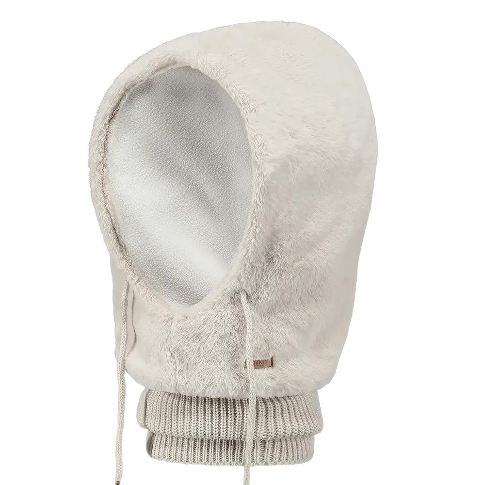 Barts Eliess Teddy Hood Mützenschal Schalmütze Wintermütze Damen - mit Futter Winter Herbst-Winter