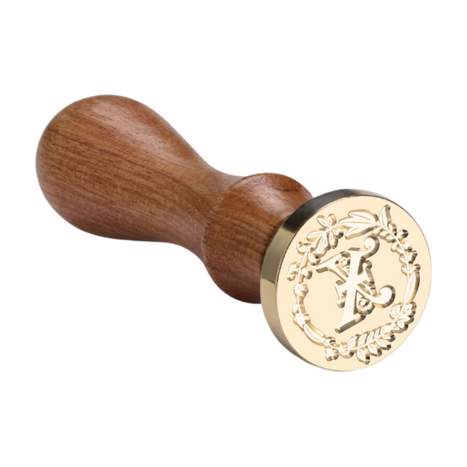 Sealing Stamp Wood Handle With Letter Stamp Head For Scrapbooking Seal Envelopes Wedding Invitation Embellishments