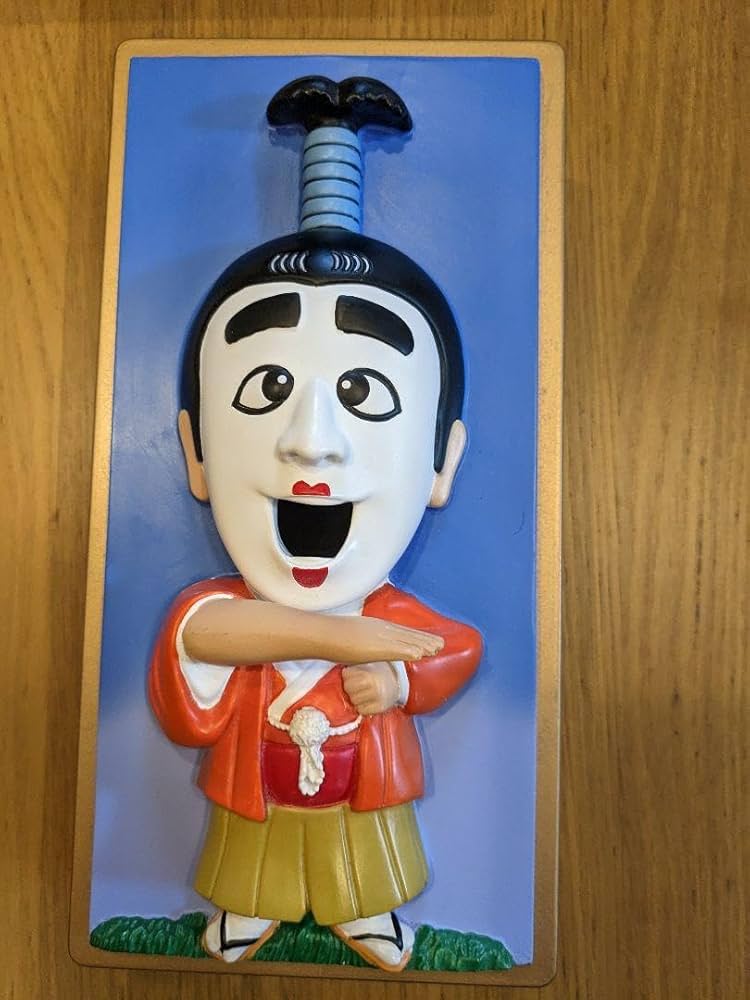 志村けん バカ殿 立体 ティッシュボックス ティッシュケース ドリフ 青 志村けん バカ殿 立体 ティッシュボックス ティッシュケース