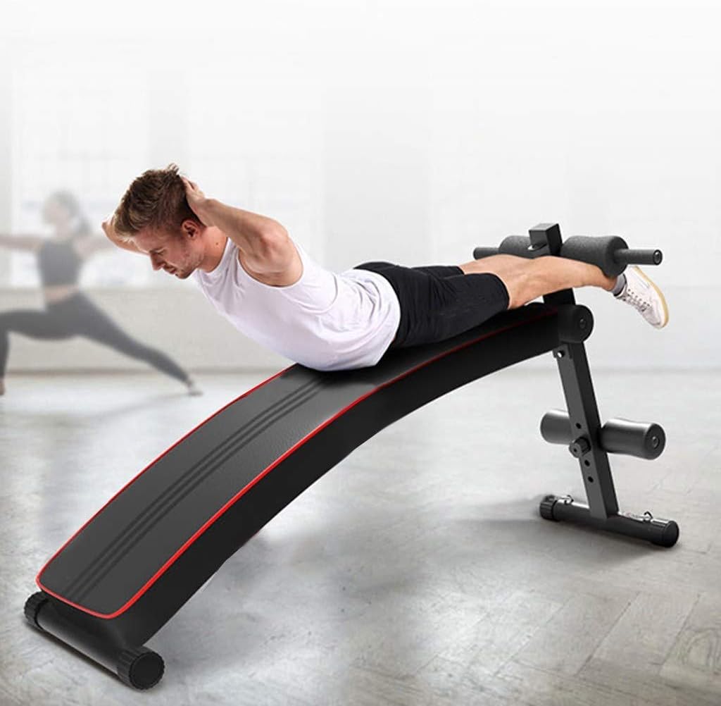 ABK Decline Sit up Bench Crunch Board Fitness Home Gym Exercise Sports