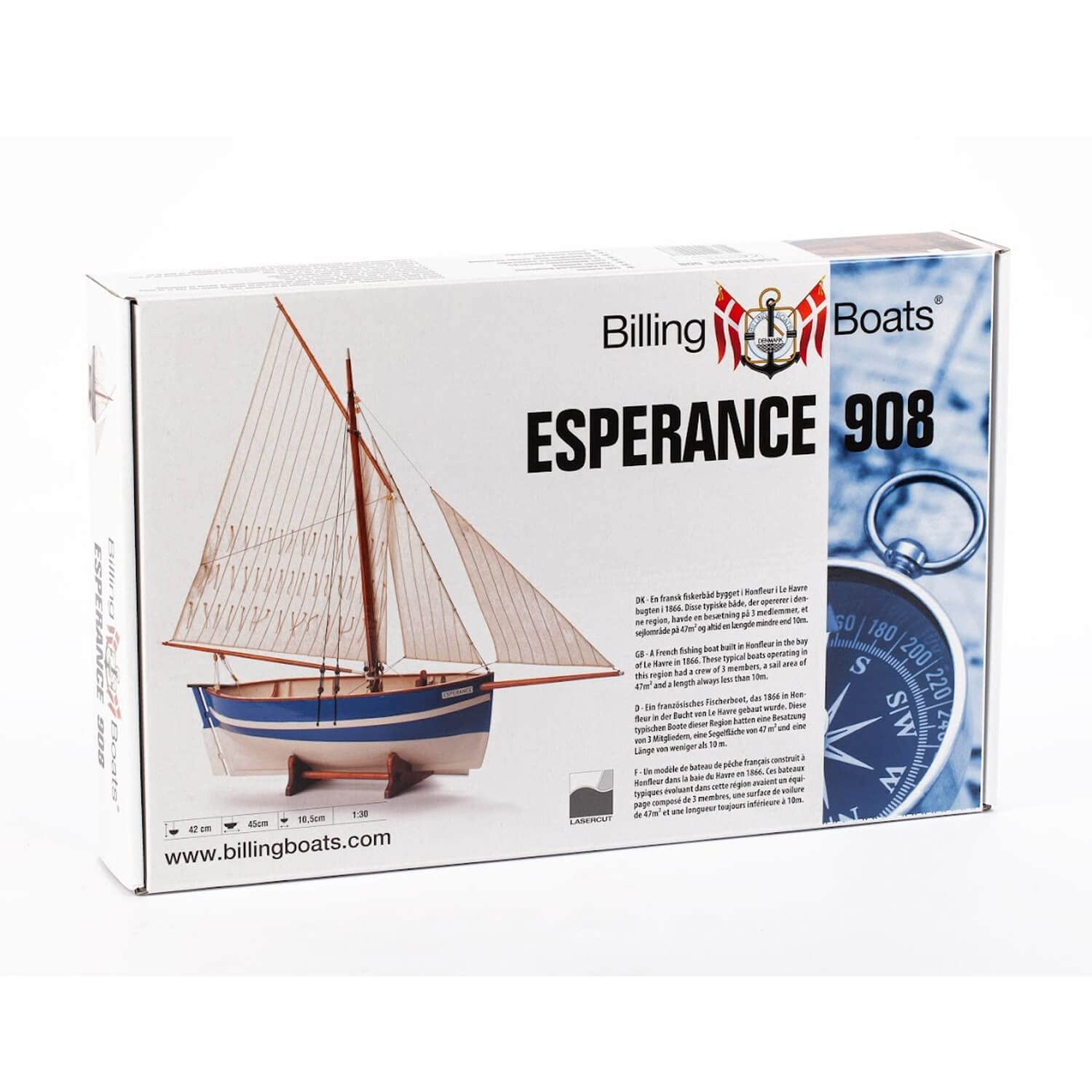 Billing Boats Maquette Bateau en Bois : Espérance