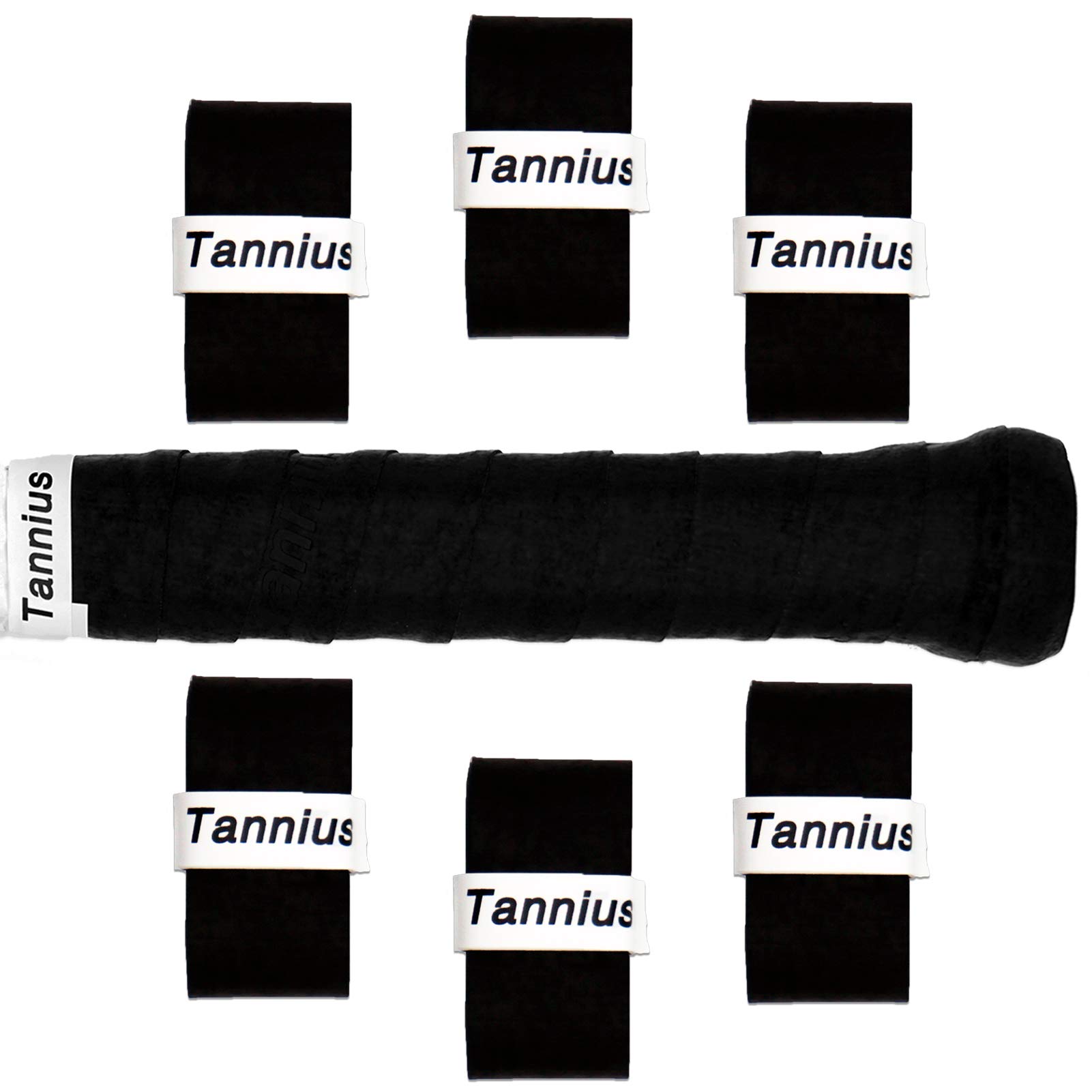 Nastro Antiscivolo per Racchetta da Tennis, Confezione da 6 o 9 Pezzi, Grip Asciutto al Tatto, Assorbente e Migliorato