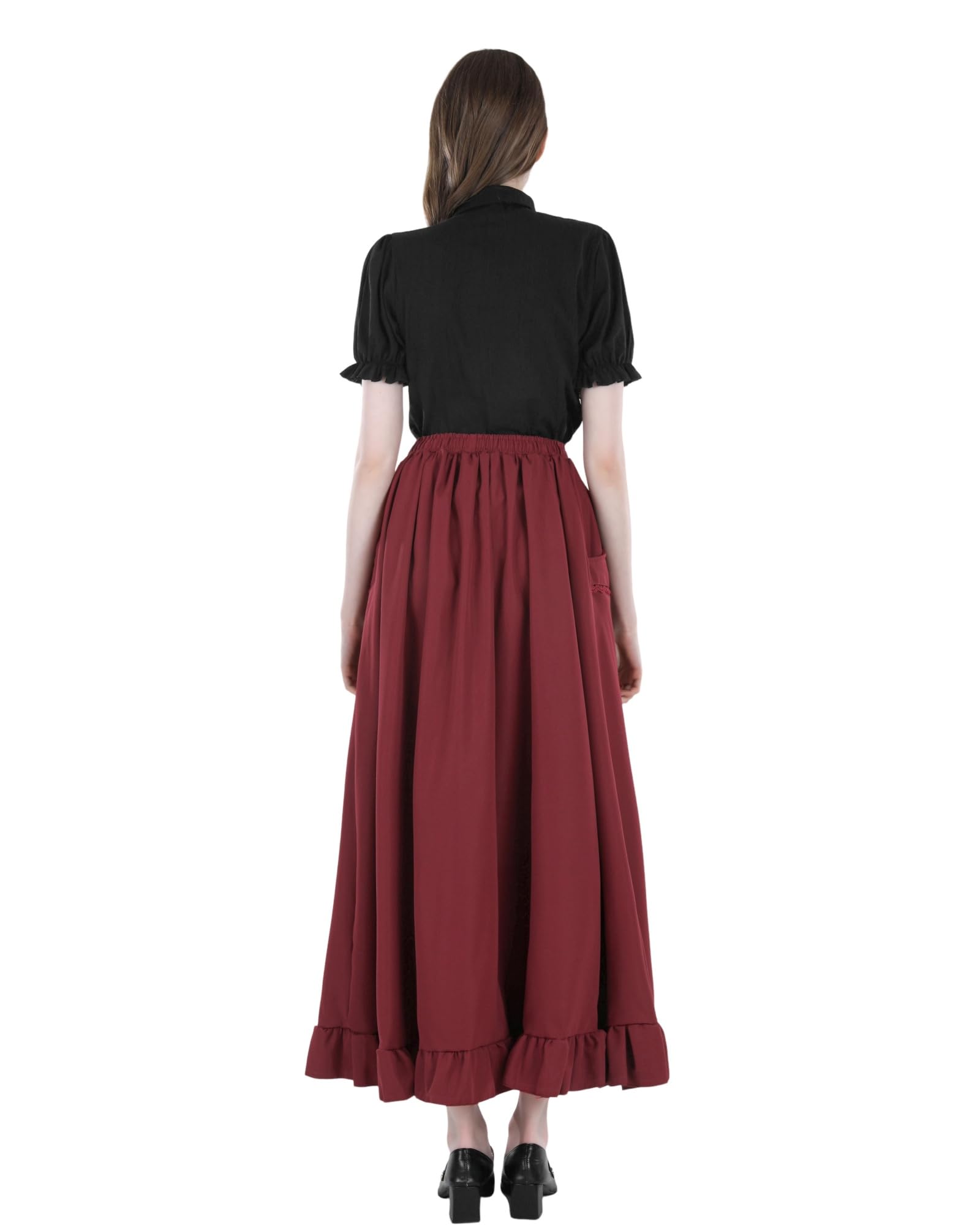 Viktorianische Bluse Vintage Bluse Damen Gothic Shirt Mittelalter Oberteil Damen Renaissance Hemd Gothic Top