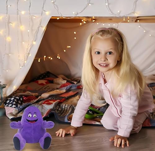 Miniatura 5 de BeyondNice Grimace Shake Sombrero amarillo Burger Busters Shake - Peluche de peluche de juguete de peluche, juguete de juguete, muñeca para niños