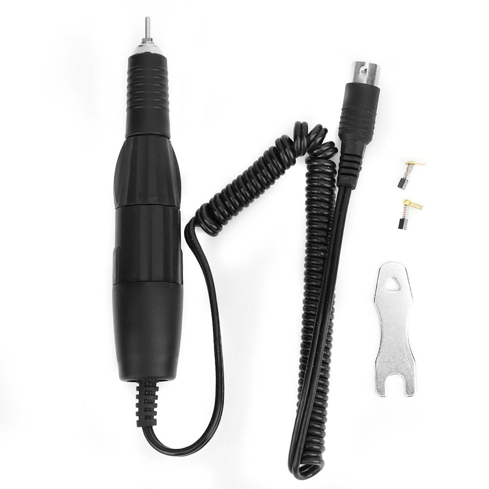 Torno para Uñas 35000RPM Taladro Eléctrico para Uñas Máquina Pulidora de Uñas con Mango Máquina Pulidora Repuesto de Mango