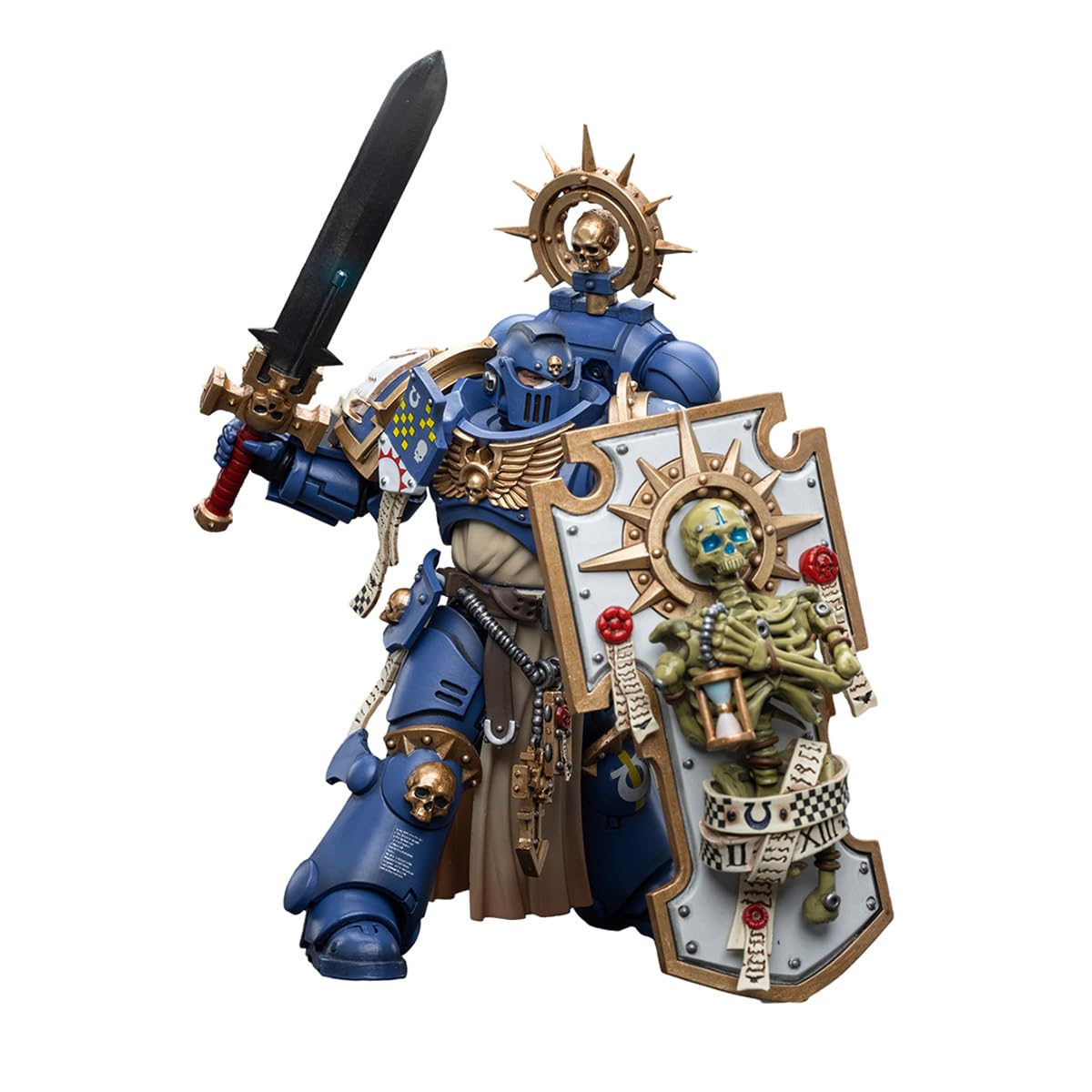 LEBOO JOYTOY 1/18 Warhammer 40.000 – Action Figure Ultramarines Primaris Hellblasters Sergente Ulaxes, Licenza Ufficiale