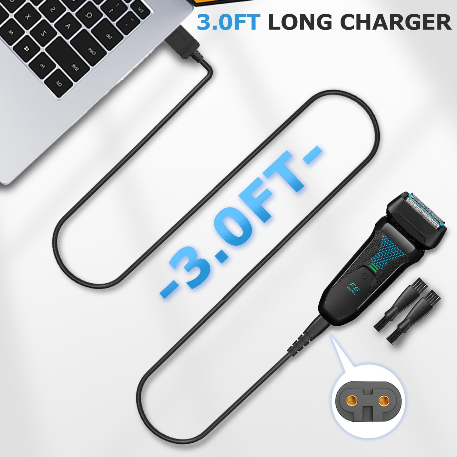 BOEEA Shaver Charger for Remington HC4250 HC4255 F3 PF7500 MB4200 MB4130 XR1330 XR1350 XR1400 XR1470 XR1430 F6000 R6000 PR1855 PF7855 ect - Image 3