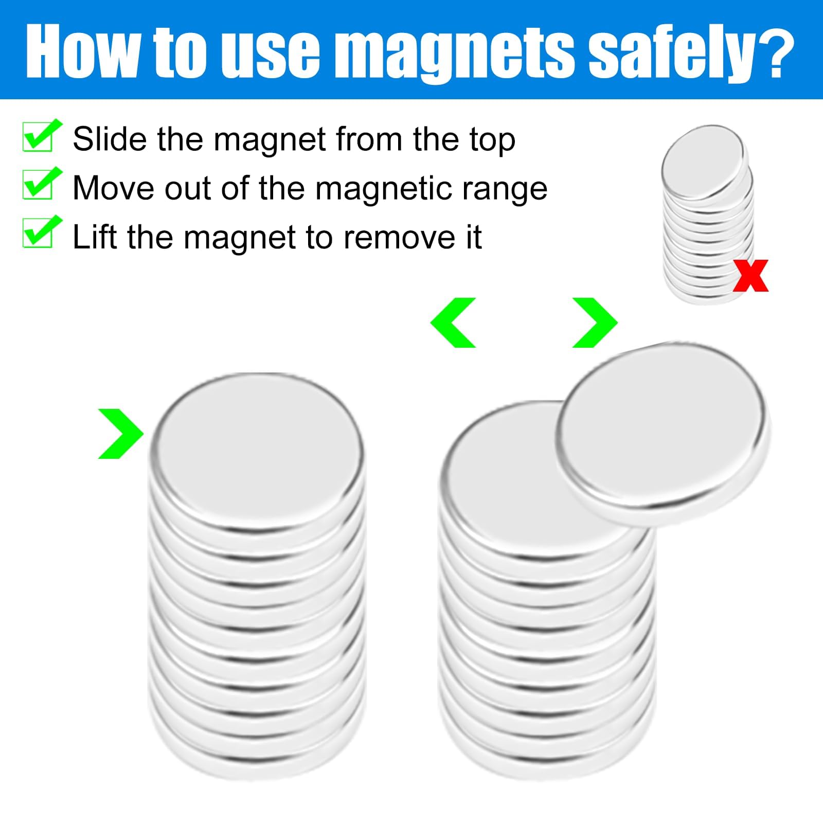 Piccolo 2mm X 1mm Forte Neodimio Disco Magneti N52 (25-100 Pezzi - Foto 5