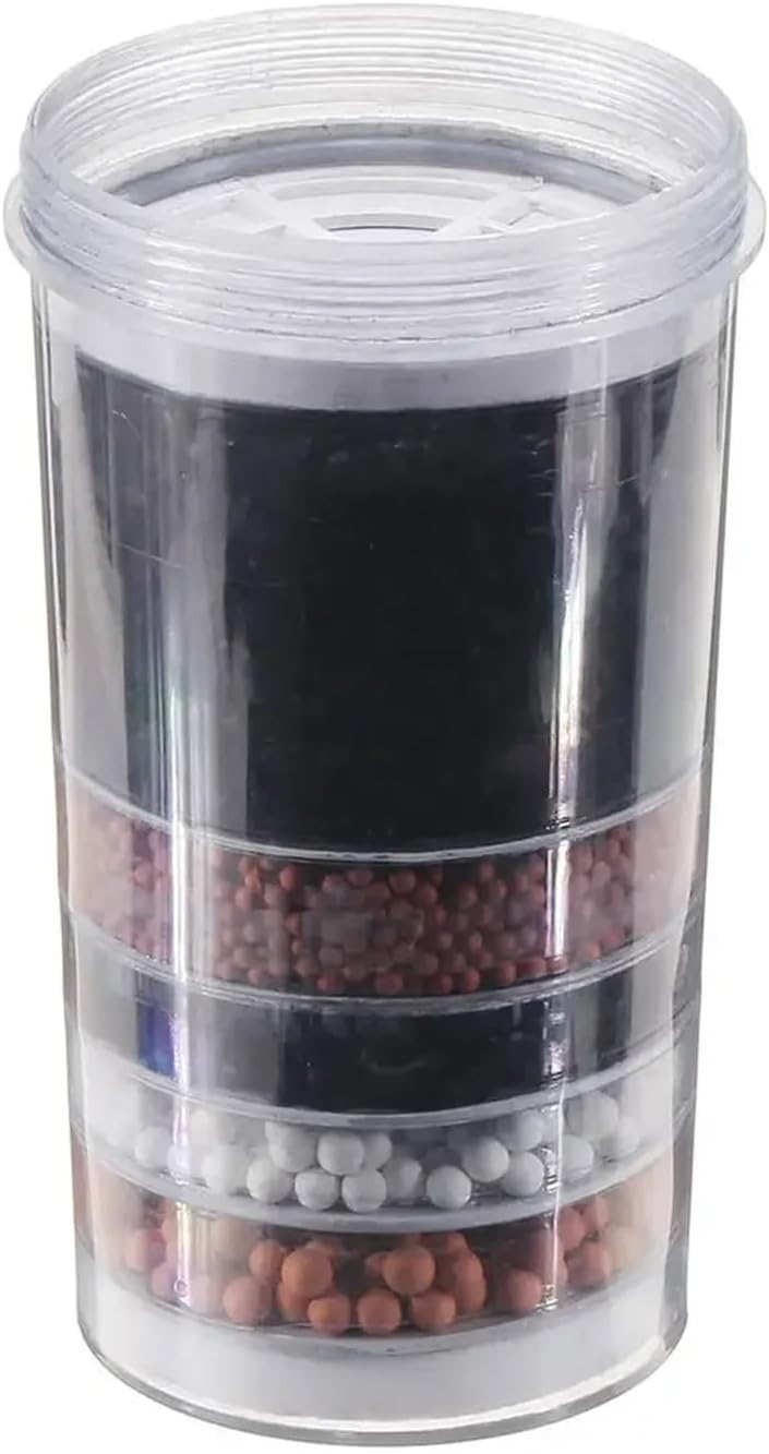 5 Level Water Filter Purifier Top Ceramic Carbon Mineral Replacement Cartridge Purification