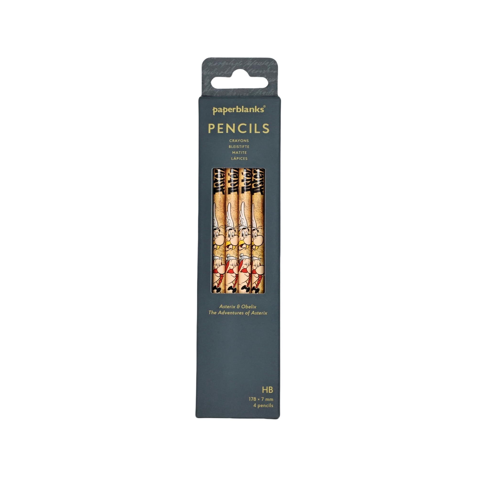 Asterix & Obelix (The Adventures of Asterix) Pencil (4 Pack)