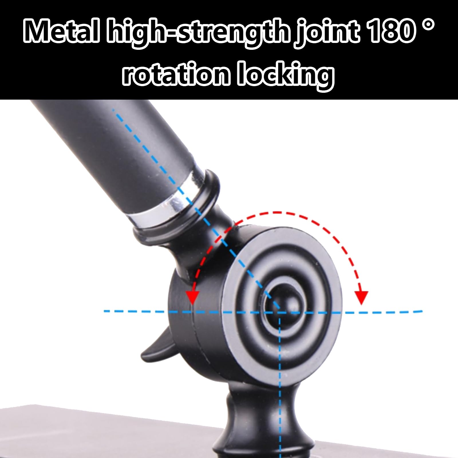 Support de projecteur sans perçage pour lit et canapé - Longueur réglable de 33 à 45 cm - Support mural en métal avec réglage multi-angles pour projecteur compatible avec Z6X