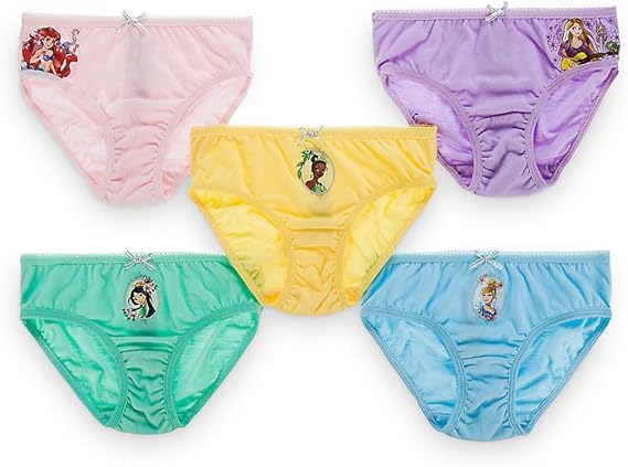 Amazon Co Jp ディズニープリンセス アリエル ラプンツェル ティアナ シンデレラ ムーラン 下着 パンツ ショーツ 5枚セット 女の子 ガールズ 子供用 ディズニー Disneyus ディズニーストア正規品 Us3 日本100 並行輸入品 服 ファッション小物