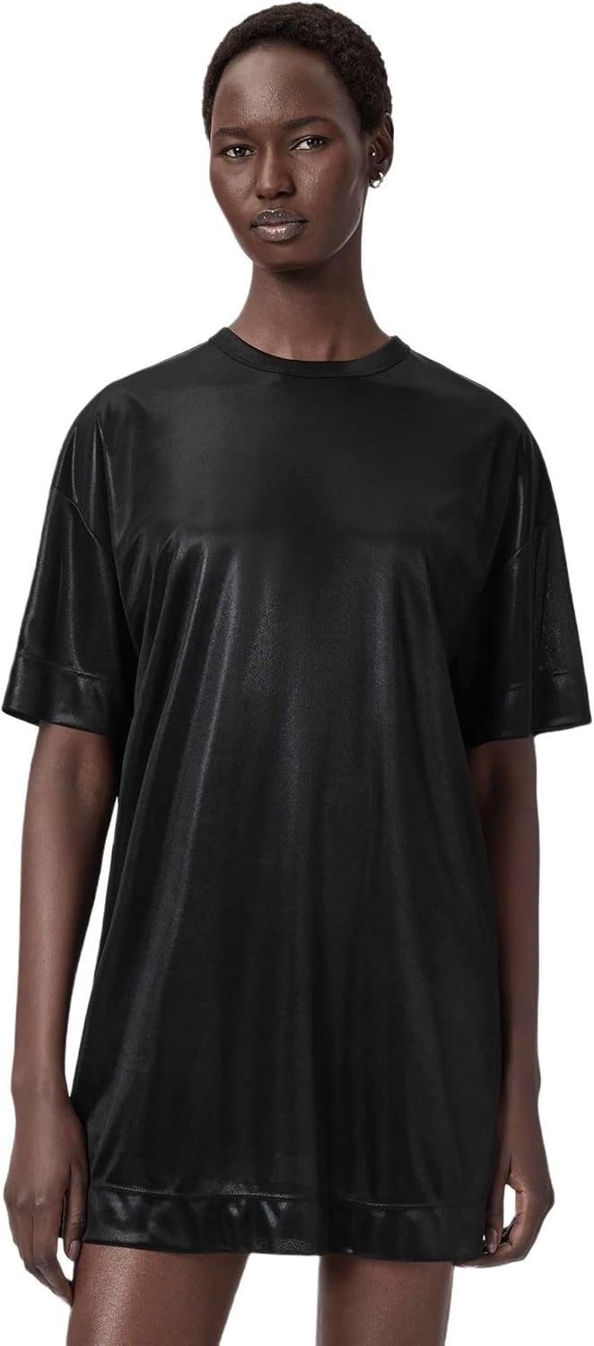 Allsaints Womens Sparkle Tee Dress