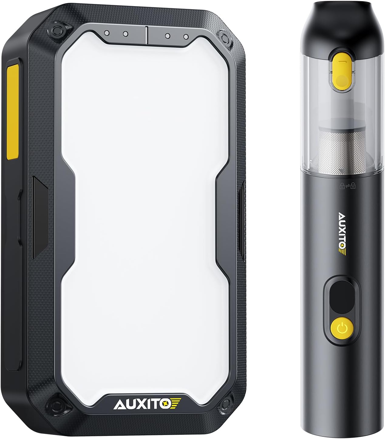 AUXITO 2500A Jump Starter ＆ Car Vacuum Portable Cordless