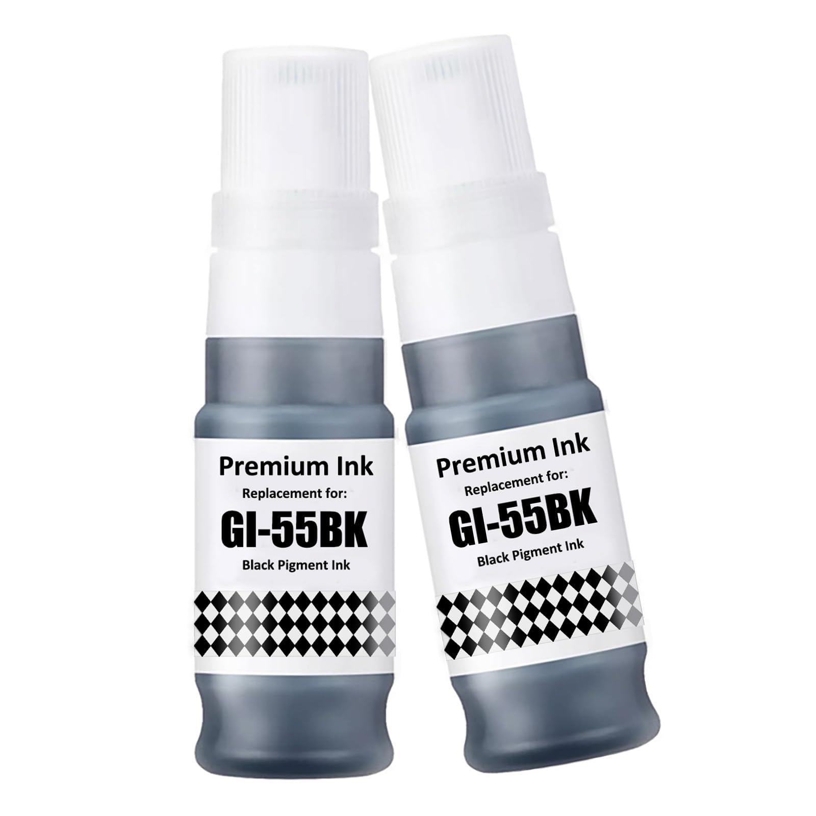 Encre GI-55BK noire multipack de 2 haute capacité compatible Canon Maxify GX1050 - 7