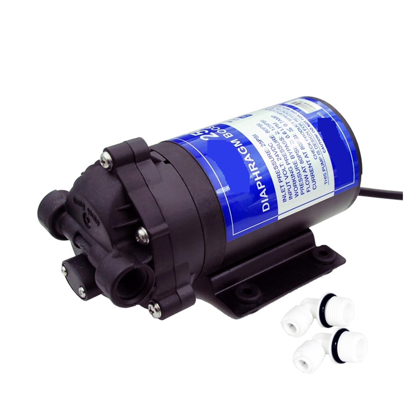 Pompe de surpression RO 24V pour augmenter la pression de l'eau pure à la maison