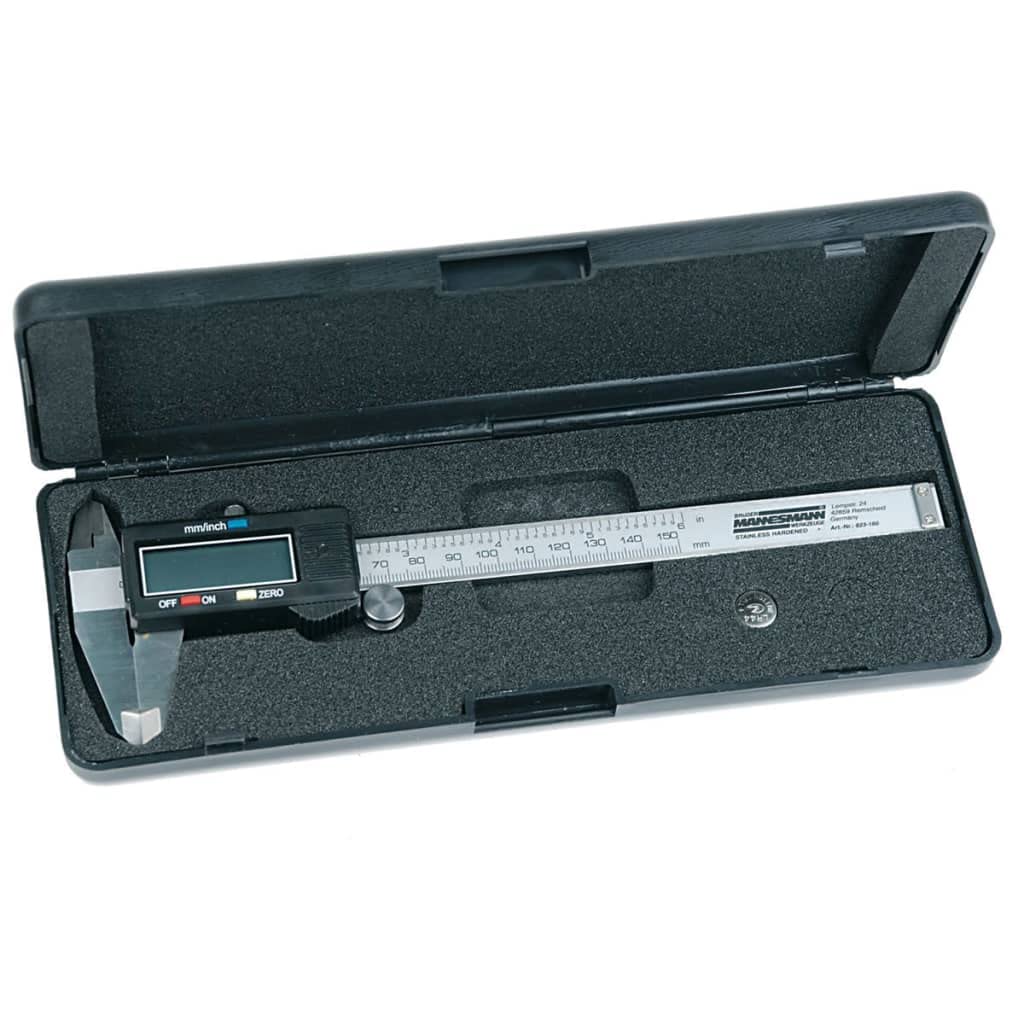 Mannesmann M 823-160 elektroniczna suwmiarka cyfrowa, 150 mm,