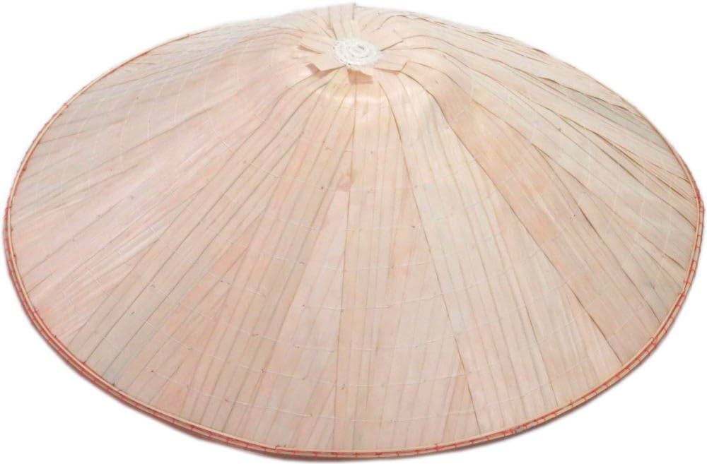 Amazon.co.jp: スゲ笠k 三角笠 頭台（ゴトク）紐付 直径約