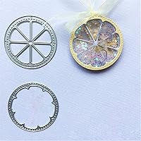 Vista 6 de Troqueles de anidación de metal para primavera y verano, plantillas de grabado en relieve de limón y naranja, troqueles de corte para hacer