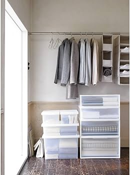 Amazon｜無印良品 ポリプロピレン収納ケース ワイド 小 幅55×奥行44.5