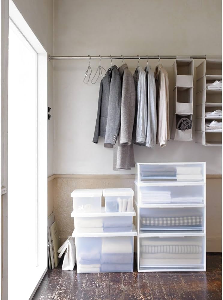 Amazon|無印良品 ポリプロピレン収納ケース ワイド 小 幅55×奥行44.5 Amazon|無印良品 ポリプロピレン収納ケース ワイド 小 幅55×奥行44.5