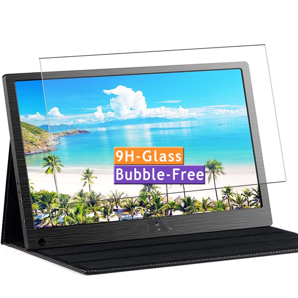 Vaxson Tempered Glass Screen Protector, compatible with szoon 11.6" Mobile Monitor Visible Area, 9H Film Protectors Guard New