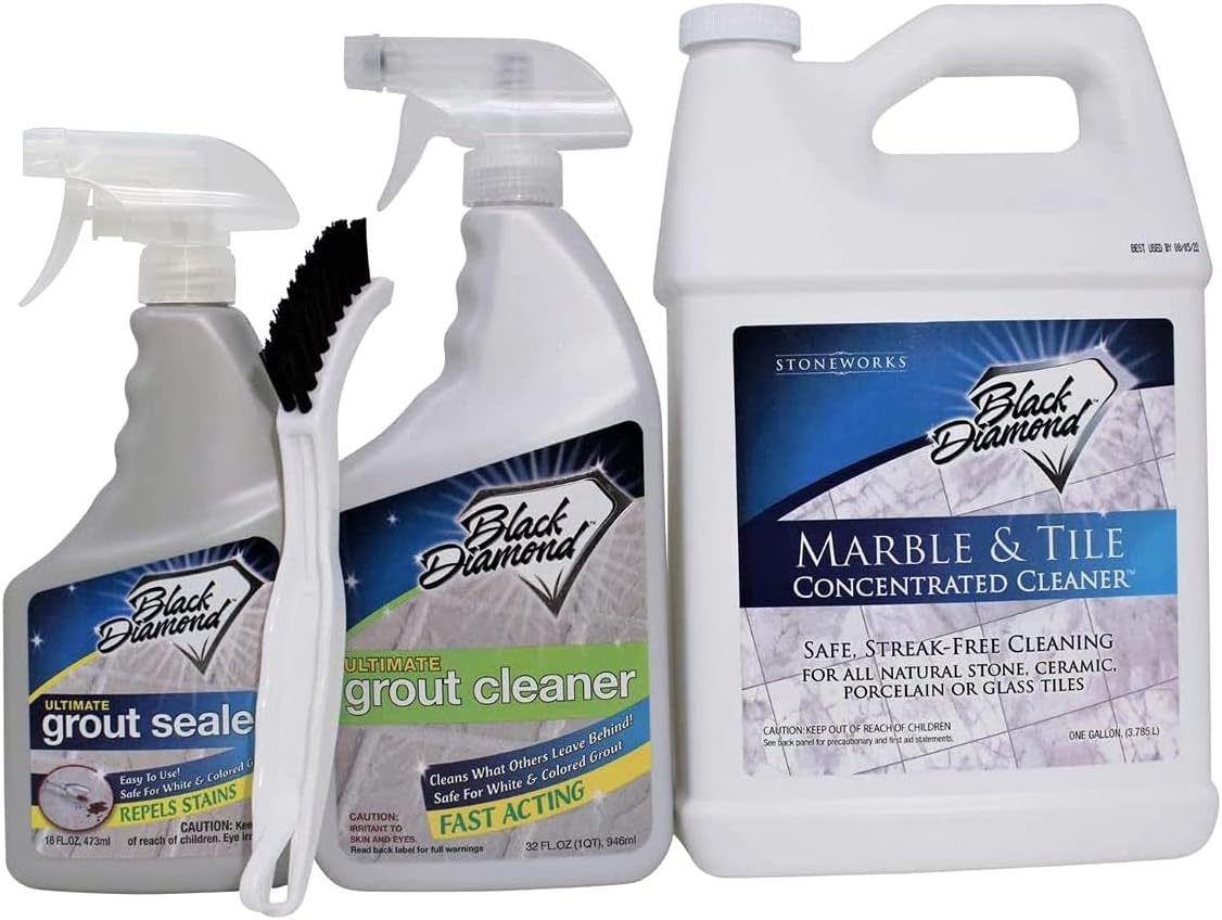 Black Diamond Stoneworks Ultimate Grout Sealer Stain Sealant Protector