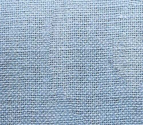 Burlap Fabric LIGHT BLUE Fabric / 40" Wide/Sold by the Yard